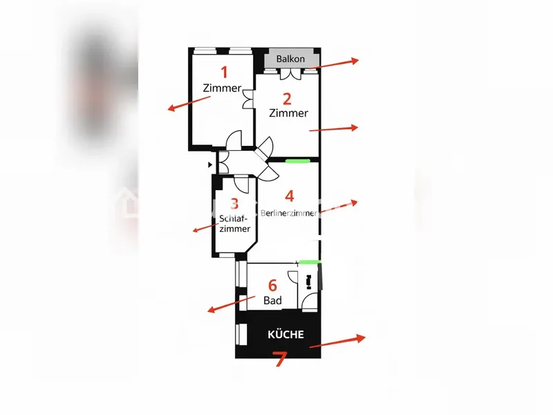 Tauschwohnung: Wohnung zumTausch — photo 1